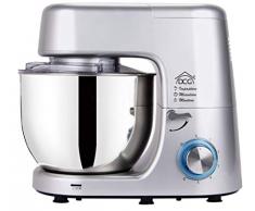 DCG KM1508 - IMPASTATRICE PLANETARIA 8 LITRI, motore potente da 1400W, 6 velocità, ciotola da 8L in acciaio inox