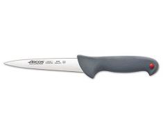 Arcos Serie Colour Proof - Coltello Scannare - Lama Acciaio Inossidabile Nitrum 150 mm - Manico Polipropilene Coperto da Elastomer Colore Nero