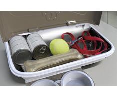 Bama 19040 Ciotola Appesa Food Stand, 48 x 27 x 42 cm, Tortora