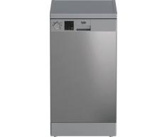Beko - DVS05024X - Lavastoviglie SLIM 45 cm Libera Installazione, Display LED, 10 Coperti - Acciaio Inox, HxLxP: 85 x 44,8 x 60 cm, 49 dBA