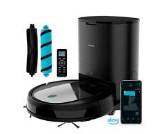 Cecotec Robot Aspirapolvere con Base a Svuotamento Automatico Conga 2290 Ultra Home. Tecnologia iTech SmartGyro 4.0, 2100 Pa, App con mappa, Alexa & Google Assistant