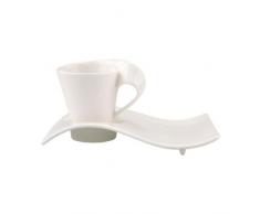 Villeroy & Boch NewWave Caffe Tazza Espresso Conper, 2 Pezzi, Porcellana, Multicolore