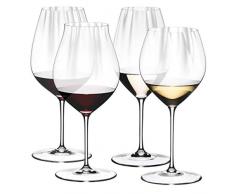 Riedel - Bicchiere da vino Performance Set di degustazione Set di 4 Trasparente