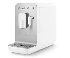 Smeg BCC02WHMEU - Macchina da caffè compatta con funzione vapore, colore: bianco