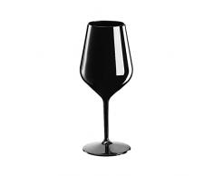 CALICE WINE COCTAIL PC 470CC NERO X 6 CALICI (6)