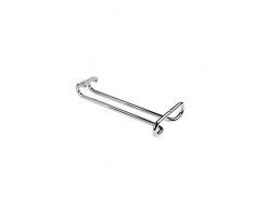 Emuca 8929511 Supporto Porta Calici/Coppe/Bicchieri, Cromato, 280mm