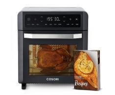 COSORI Friggitrice ad Aria 12 Litri, Forno Elettrico, Doppia Riscaldamento, 11 Funzioni Preimpostate, 1800W, 30-220°C, Con 7 Accessori, CAF-R121