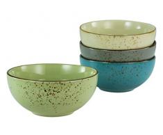 Creatable, 23421 - Servizio da tavola Nature Collection-Buddhabowl, 4 pezzi, in gres