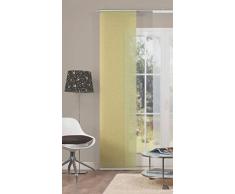 Home fashion 86603-768 verde H: 180 x B: 40 cm paravento da parete "bambù" ottica