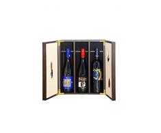 CONFEZIONE REGALO - ELEGANTE COFANETTO IN LEGNO CON PREZIOSI ACCESSORI DA SOMMELIER E I VINI DELLA CANTINA FRANZ HAAS