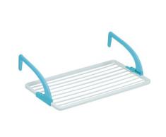 Gimi Ghibli, Stendino da Balcone, Stendino Appeso, Dimensioni Aperto: 99x54x26 cm, Bianco