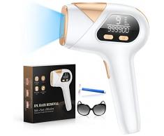 Ultime Nuovo 3 in 1 Epilatore Luce Pulsata,IPL Epilatore Laser Peli Donna Indolore con 9 Livelli Energia e 3 Funzioni-HR/SC/RA Depilatore Luce Pulsata per Donne e Uomini, Viso, Corpo, Bikini, Ascelle
