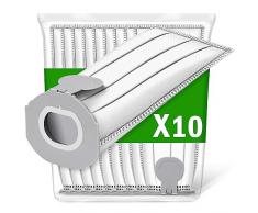 10 Sacchetti per Aspirapolvere Compatibili con Vorwerk Folletto VK7 FP7 Senza Fili, Sacchetto Filtri di Ricambio per a Batteria Kobold VK7 Filtro Sacchi Accessori