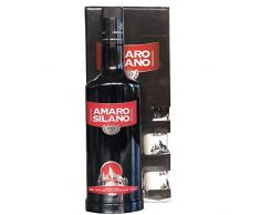 BOSCO LIQUORI AMARO SILANO 70 CL CON 2 BICCHIERI e43 CONFEZIONE REGALO
