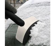 LEORX Auto Neve Ghiaccio Tritaghiaccio Pala pulito strumento di soppressione (Nero)