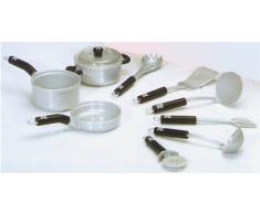Theo Klein 9428 - WMF Pentole E Accessori Per Cucinare, Set Da 9 Pezzi