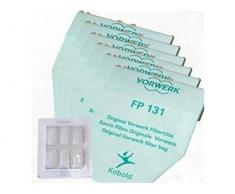 FOLLETTO 130 - 131 6 SACCHETTI + 6 PROFUMI DOVINA ORIGINALI CARTA FP 131 VORWERK