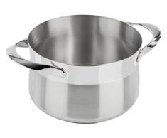 Barazzoni Casseruola 2 Maniglie Ã16 cm My Lady - CapacitÃ 1.8 litri- Made in Italy, Acciaio