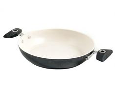 Moneta Ceramica 01 Deluxe Tegame, 2 Manici, 24 cm