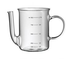 WMF - Caraffa separa-Grassi in Vetro Resistente al Calore, Vetro, Trasparente, 0,5 l
