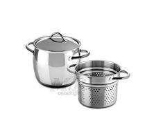 MRcasalinghi MEPRA SPAGHETTIERA PASTAIOLA 1950 Acciaio Inox 18/10 cm. 22 Litri 7