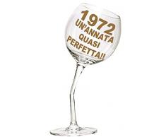 Bombo Bicchiere Calice storto per compleanno 50 anni