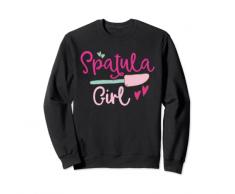 Spatola da pasticceria Ragazza Baker Amore Cottura Biscotti Felpa