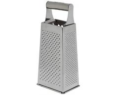Quttin 53540 - Grattugia multiuso 4 lati SS, 20 cm in acciaio