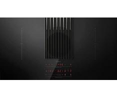 Elica, fornello a induzione con cappa aspirante NikolaTesla, PRF0147744A, nera, bilancia