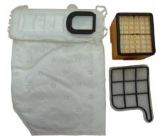 Mister vac A914 18 Sacchetti in tessuto per aspirapolvere Vorwerk Kobold VK 135/136, inclusi 1 filtro motore e 1 filtro Hepa