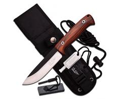 Elk Ridge ER555PW Coltello Tascabile, Unisex – Adulto, Marrone, Taglia Unica
