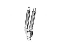 Home Bon Apetit Spremiaglio, Acciaio Inossidabile, 8x3x25 cm