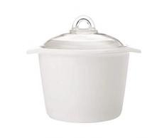 Maxwell & Williams VITROMAX Casseruola Teglia Pentola Ceramica e Coperchio in Vetro (5L)
