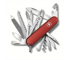 Victorinox Handyman, coltellino svizzero (24 funzioni, lama, grande, apriscatole, cavatappi, forbici) rosso