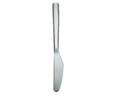 A di Alessi AJM22/3M KnifeForkSpoon Coltello da Tavola, in AISI 430 Lucido, Monoblocco, Set da 6