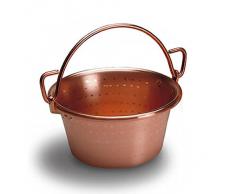 Glooke Selected LAR di NOSEDA Paiolo Rame Manico Arco cm30 Pentole, 30 cm