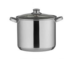 Axentia pentola, Acciaio Inox, Argento, 24 cm