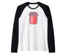 Marmellata cucina motivo cuoco con barattolo di marmellata per cuochi Maglia con Maniche Raglan