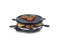 Princess 6 Party Grill raclette 162725, 800 W, Nero