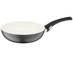 Berndes Balance Ceramica Padella Alta 24 cm, Alluminio Forgiato, Beige