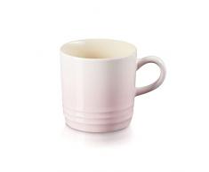 Le Creuset Tazza cappuccino London in gres vetrificato, 200 ml, Shell Pink, 70303207770099