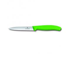 Victorinox V6.7736.L4 Coltello, Verde, Mediano