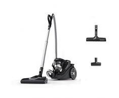 Rowenta RO7935 Silence Force Cyclonic Effitech, Aspirapolvere Senza Sacchetto, Nero