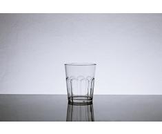 Bicchiere Tumbler Policarbonato Bar Barman 270ml Bic01Pc 24 pezzi per confezione