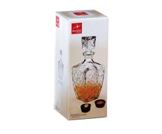 Bormioli Rocco Dedalo Bottiglia Decanter con Tappo cl 78 in Scatola Regalo, 0 0