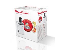 Moulinex JU350B Frutelia Centrifuga Compatta con Tubo di Alimentazione Circolare da 49 mm