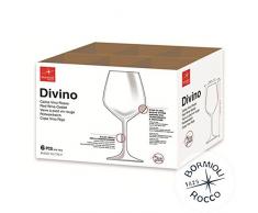 Bormioli Rocco Divino Calice Vino Rosso 53 cl Set 12 Pz