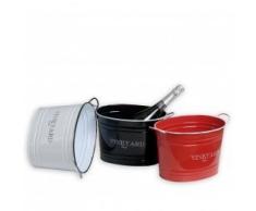 BIRRIFICIO RURALE - BOX REGALO 6 Birre Artigianali (6x33cl) con secchiello refrigerante per ghiaccio - ROSSO