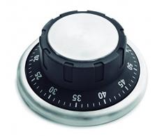 Lacor 60803 Timer da cucina magnetico acciaio inossidabile nero