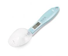 ADE Bilancia digitale a cucchiaio di precisione | bilancia elettronica a cucchiaio dosatore per pesare e dosare precisi | precisione di 0,1 grammi | anche per liquidi | con display LCD | Verde